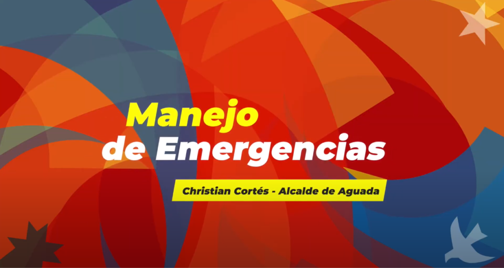 Manejo de Emergencias - Plan de Gobierno Christian Cortés